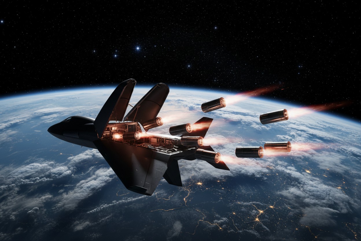 China’s Shenlong Space Plane Releases Unidentified Object in Orbit