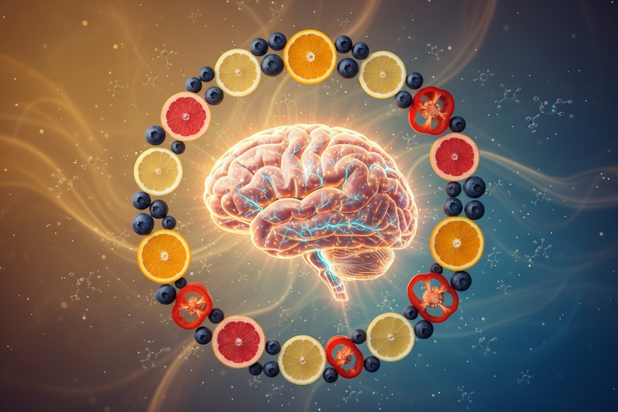 Studies Link Vitamin C to Cognitive Function, Memory and Mood Regulation