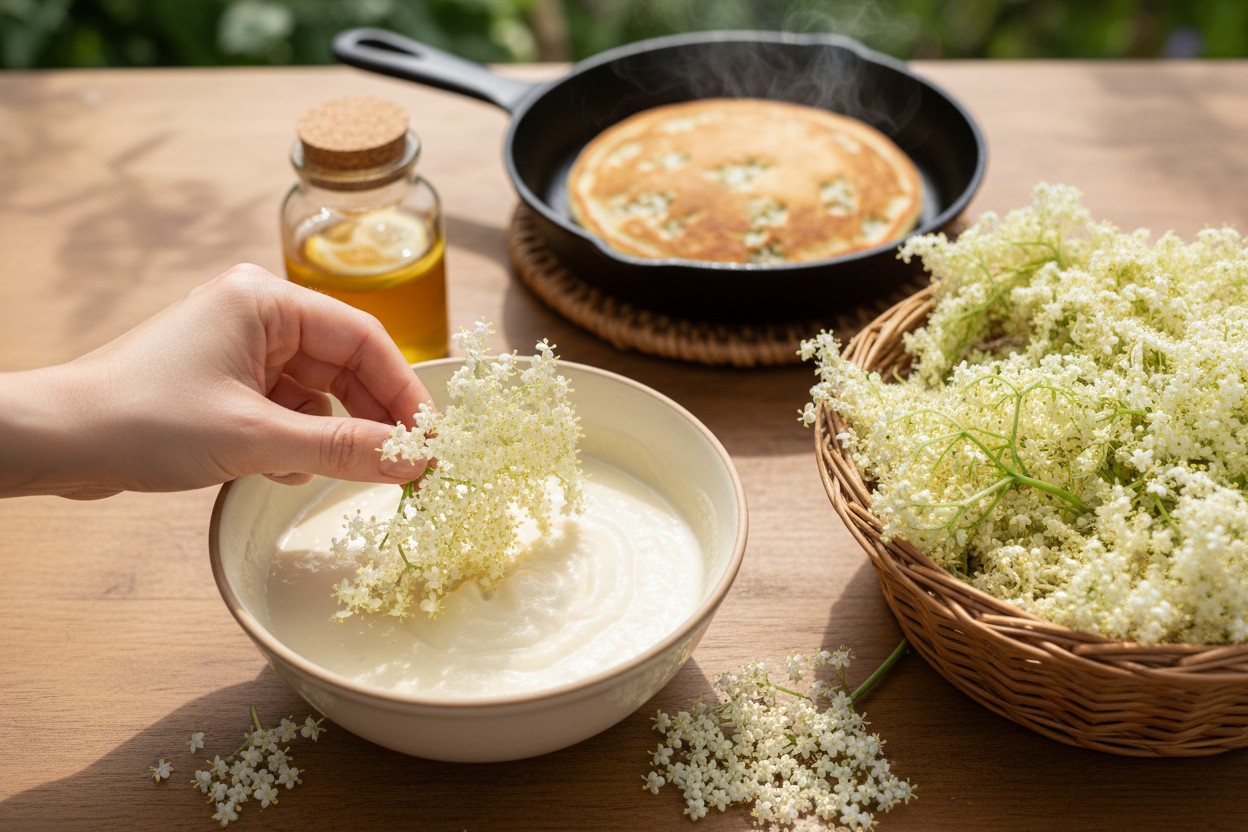 Elderflower Foraging and Recipes: How to Use Summer Blossoms for Pancakes and Syrup