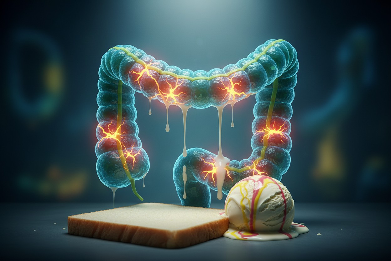 Study Links Common Food Emulsifiers to Gut Barrier Damage in Healthy Adults
