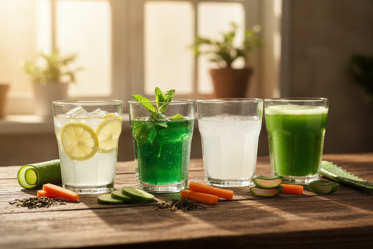 8 Hydrating Drinks That May Improve Skin Health, According to Research