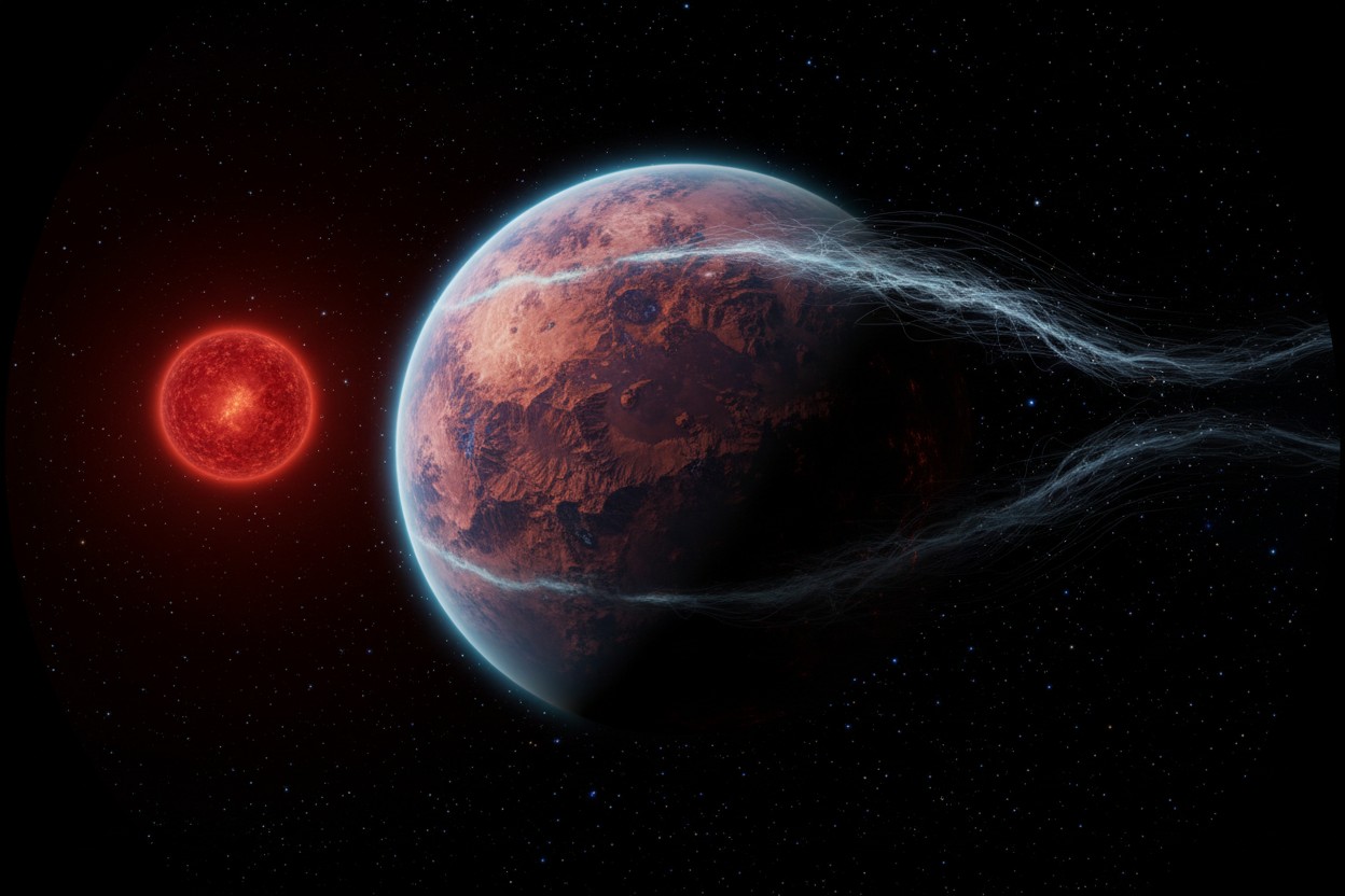 Astronomers Detect First Atmosphere on Rocky Exoplanet in Habitable Zone
