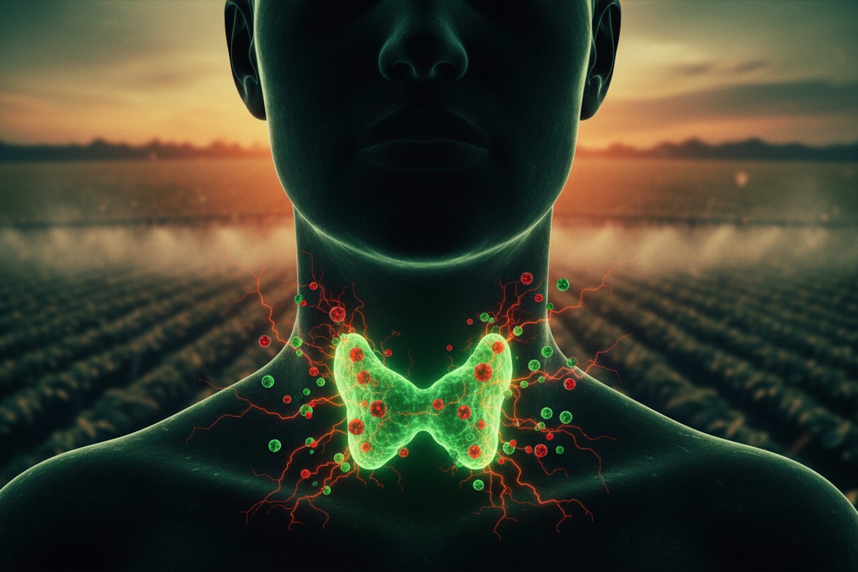 Study Links Pesticide Exposure to Thyroid Dysfunction and Cancer Risk in Millions of Americans