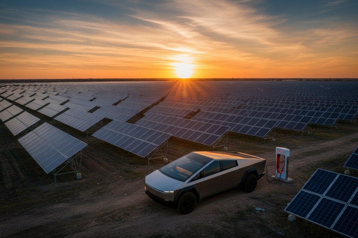 Tesla Locks Down Texas Sun: Inside the 140-Megawatt Solar PPA That Powers the Globalist Grid