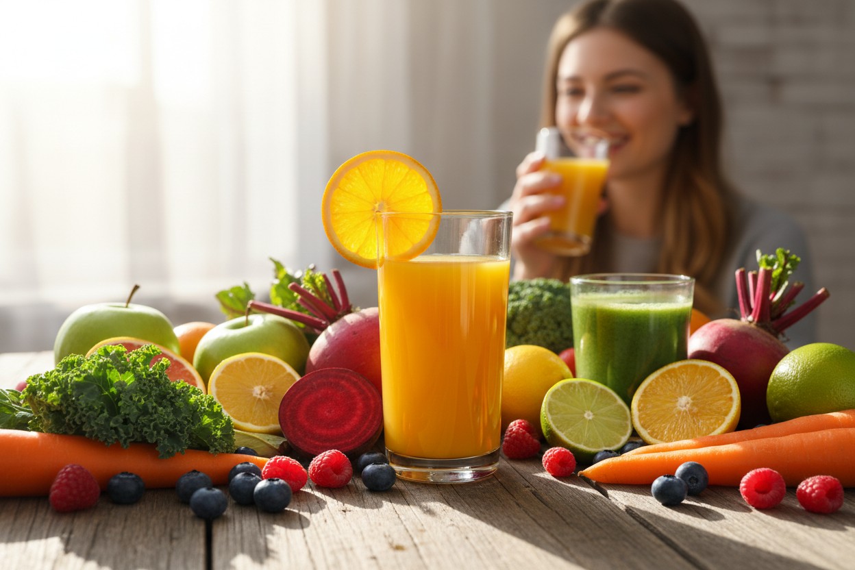 Daily Glass of Fruit Juice Linked to Lower Depression Scores in Small Trial