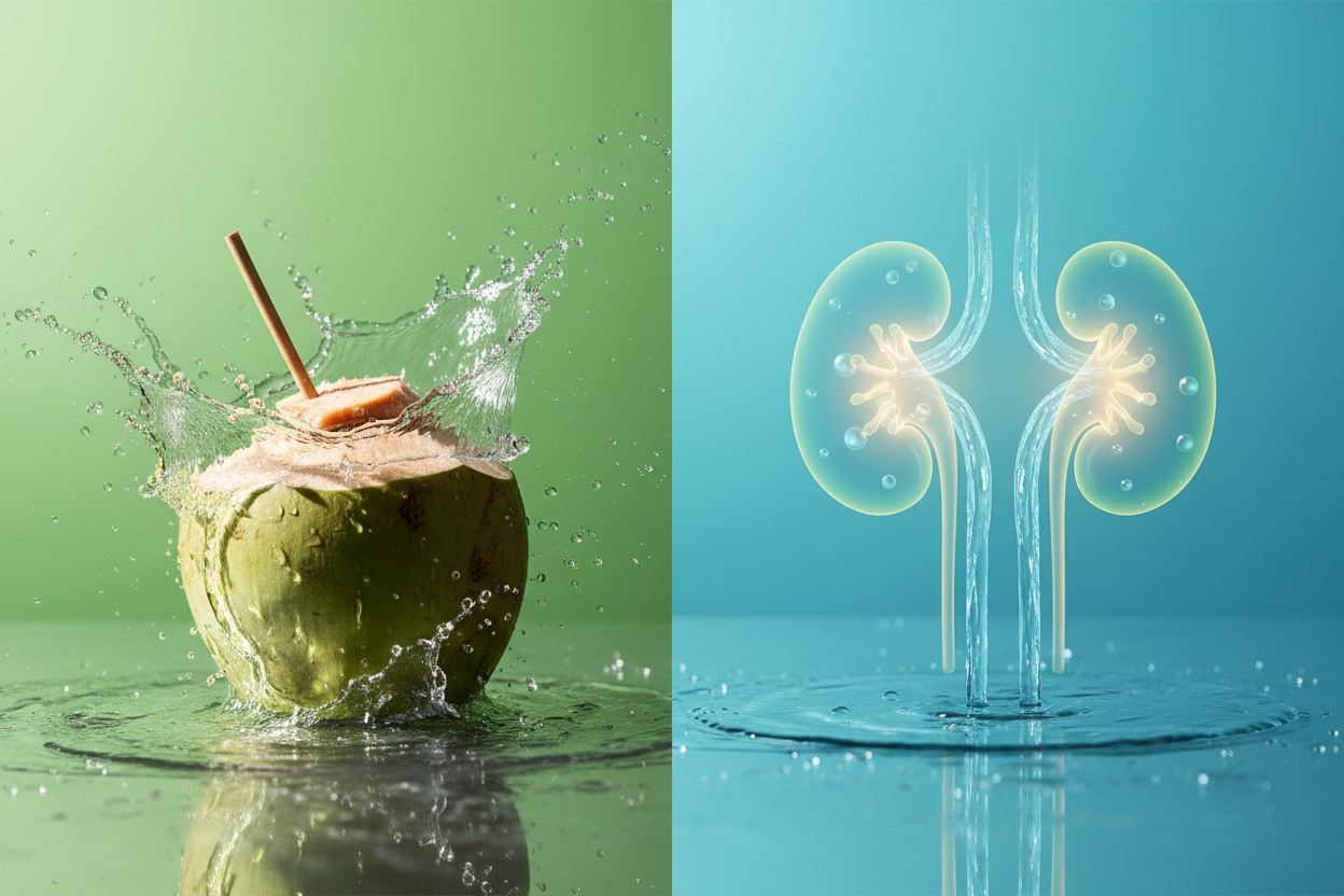 Coconut Water Does Not Cleanse Kidneys, but May Aid Hydration, Research Indicates