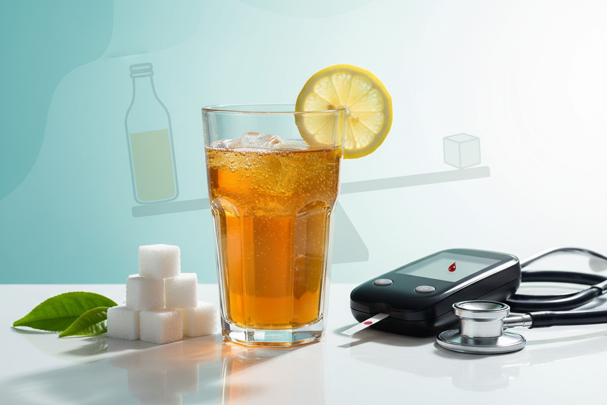 Kombucha and Blood Sugar: Sugar Content, Research and Safety
