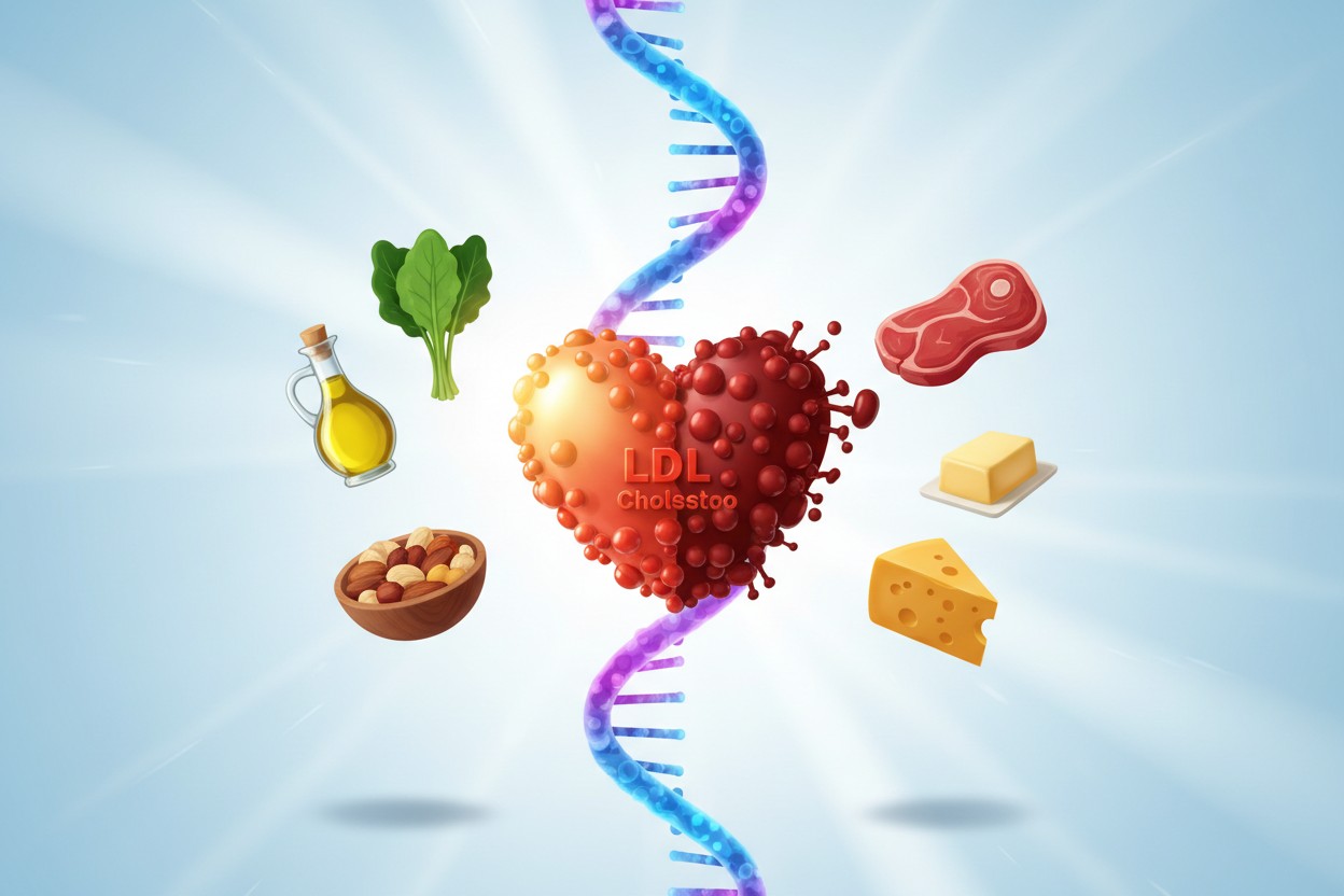 Study: Low-Carb, High-Fat Diets Linked to Higher LDL Cholesterol in Genetically Predisposed Individuals