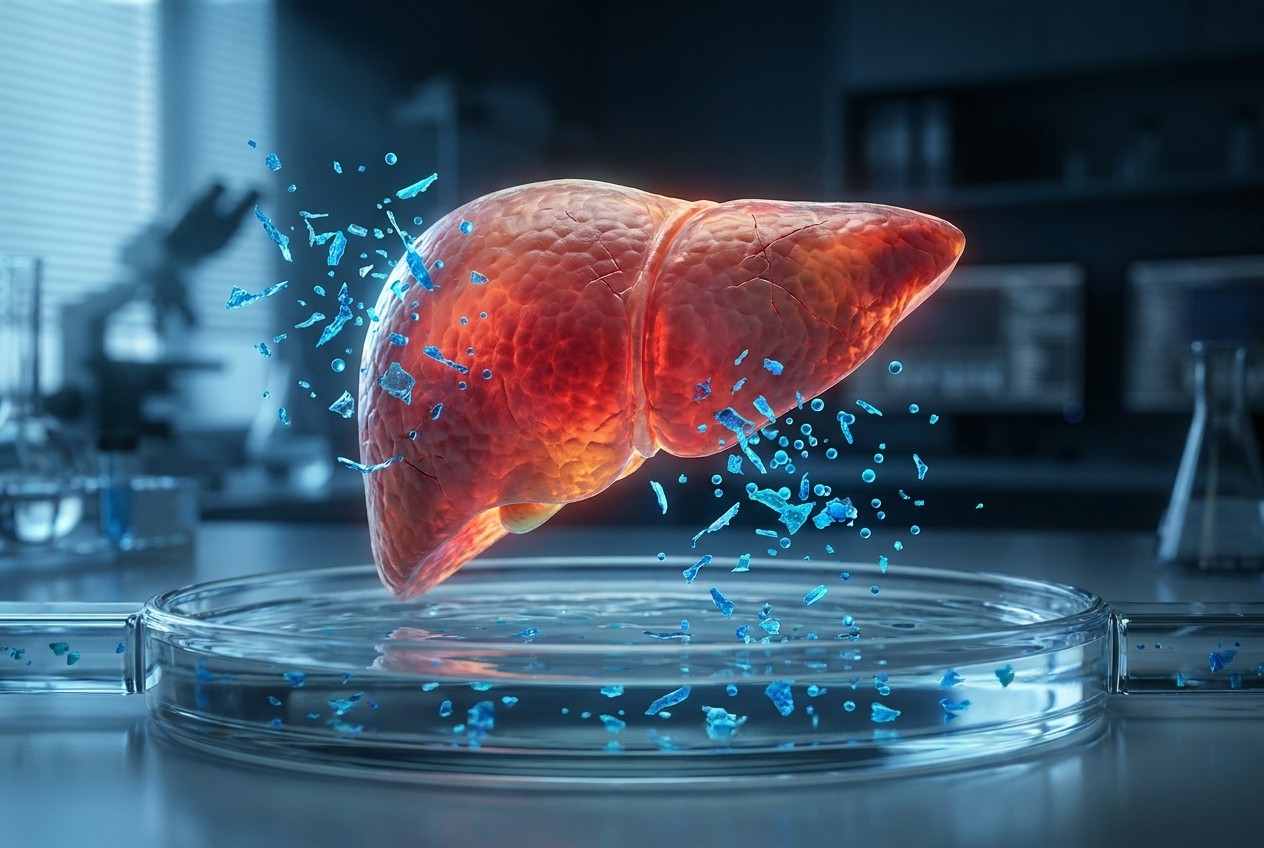 Study Links Polyethylene Microplastics to Liver Changes in Mice