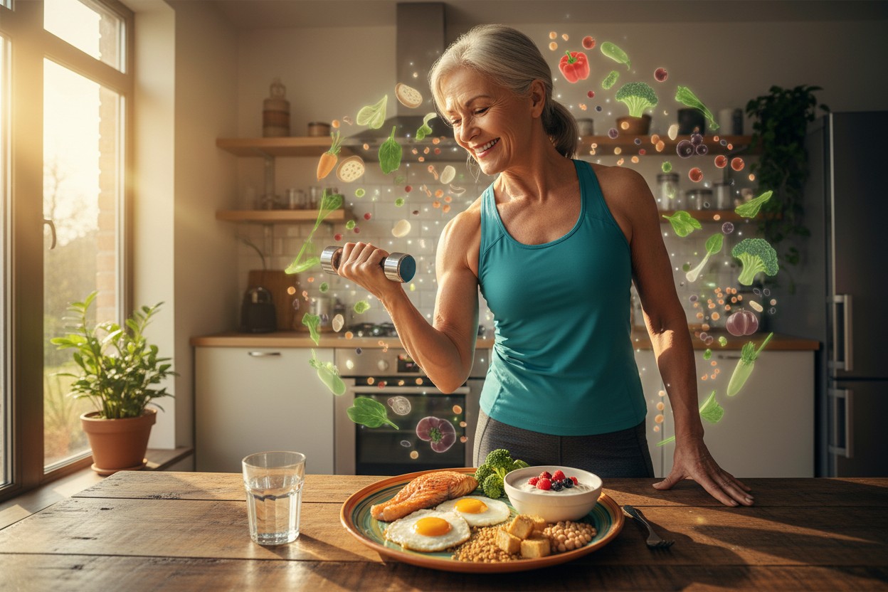 Study: Protein Intake Falls Short Among Many Older Adults, Including Omnivores