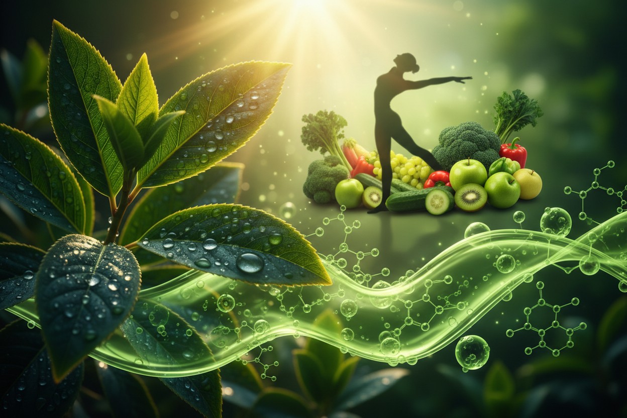 Report: Chlorophyll Linked to Antioxidant and Anti-Inflammatory Effects
